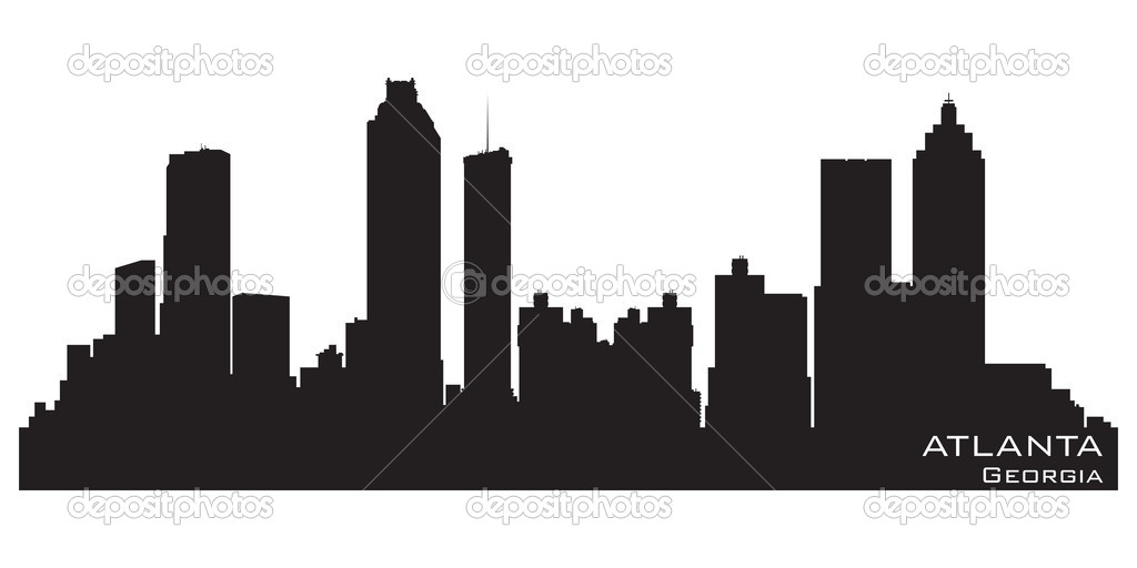 Chicago Skyline Silhouette Vector