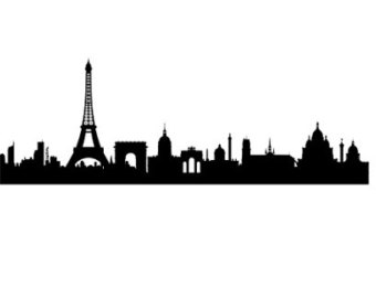 340x270 Paris Skyline Etsy