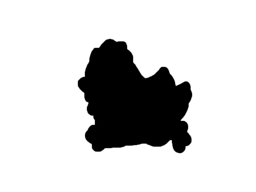 1024x768 Silhouette Running Chick Black And White