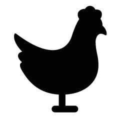 236x236 Chicken Clipart Outline