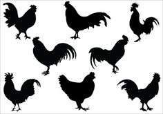236x165 Hen Silhouette Clip Art