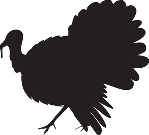 300x272 Thanksgiving Silhouette Clip Art