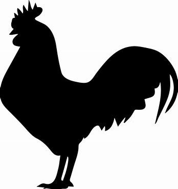 348x370 Image Result For Chicken Silhouette Holidays And Events