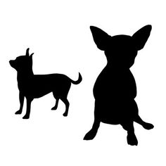 Chihuahua Head Silhouette at GetDrawings | Free download