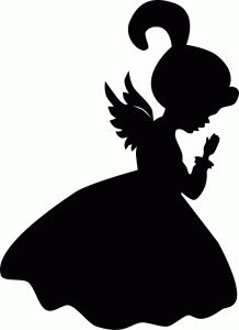 Child Angel Silhouette