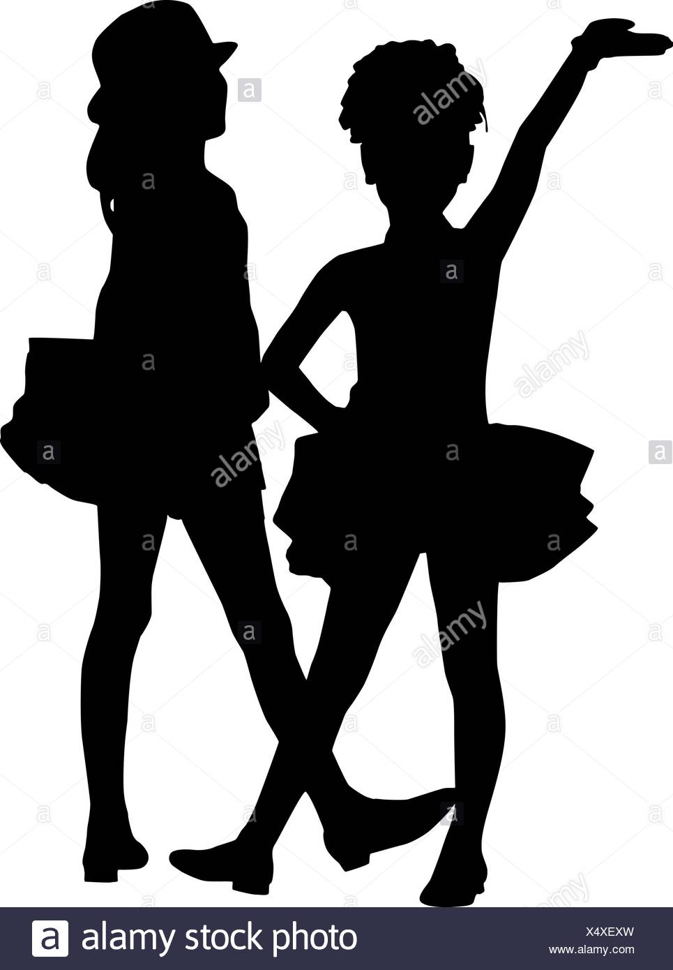 965x1390 Dancing Child Silhouette Black And White Stock Photos Amp Images