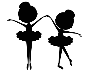 Child Ballerina Silhouette Clip Art at GetDrawings | Free download