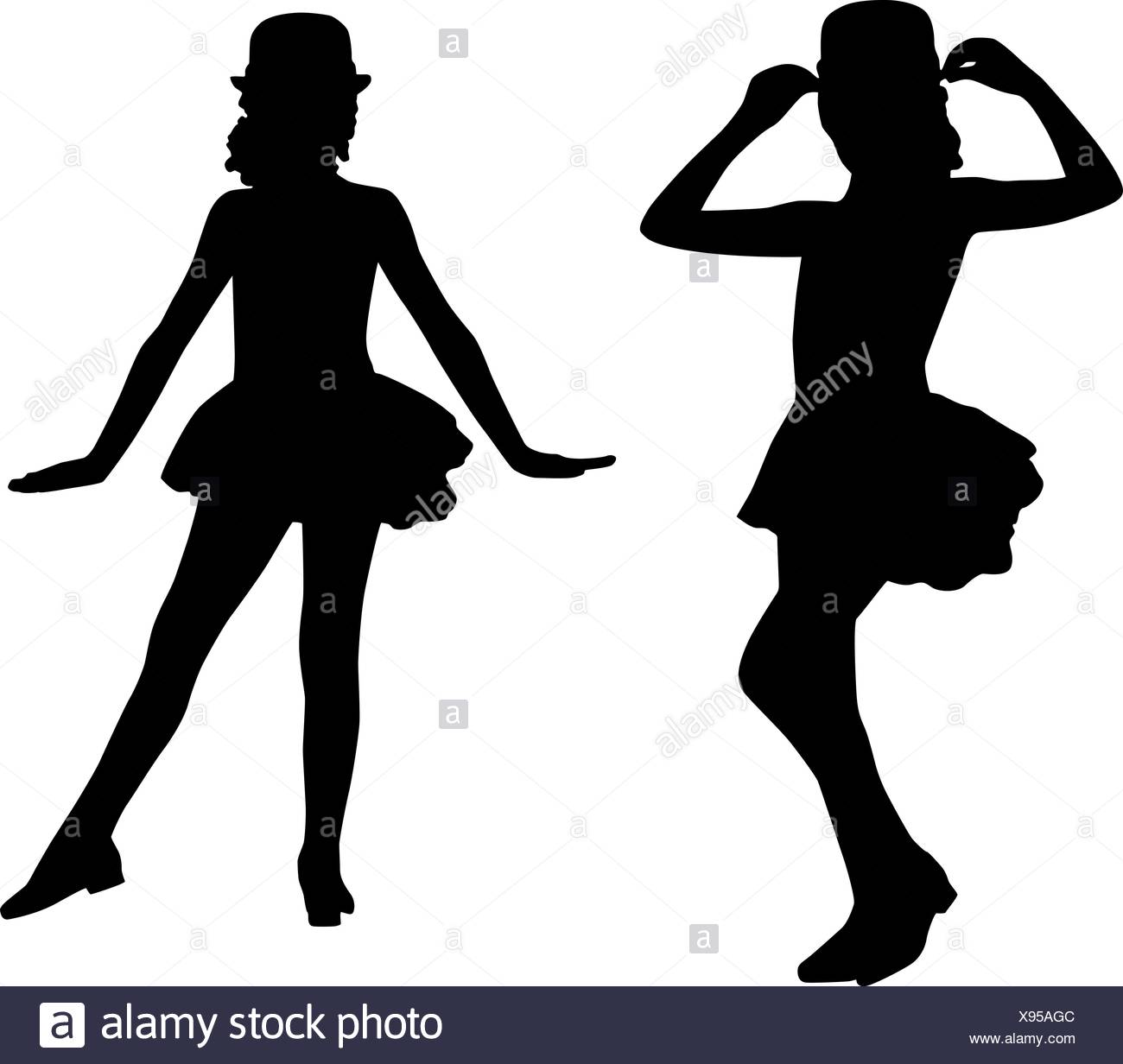 1300x1232 Dancing Child Silhouette Black And White Stock Photos Amp Images