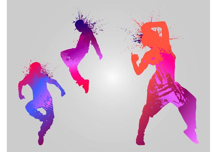 700x490 Free Dance Silhouette Vector