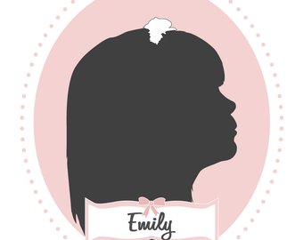 340x270 Child Silhouette Etsy