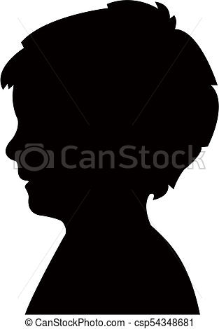 313x470 A Child Head Silhouette Pictures
