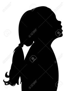 236x307 A Child Head Silhouette Vector Gender Party Ideas