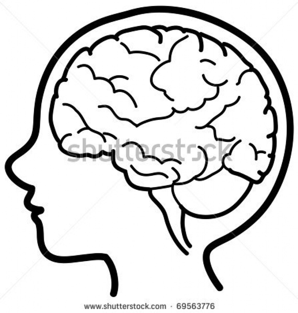 973x1024 Brain Clipart Human Head