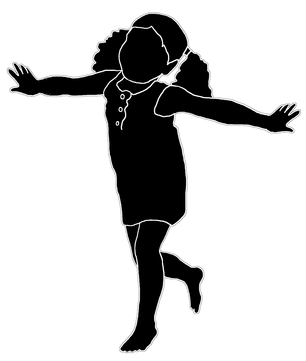 999x1181 Beautiful Silhouettes Of Children