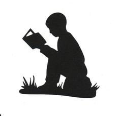 236x229 Art Sillouhettes Children Reading Books