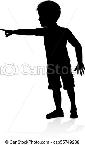 276x470 Child Kid Silhouette. A High Quality Detailed Kid Child