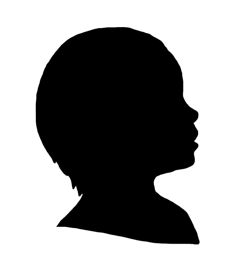 921x1004 Face Silhouettes Of Men, Women And Children