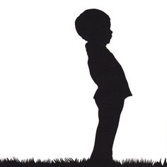 236x236 Little Boy Silhouette Clip Art