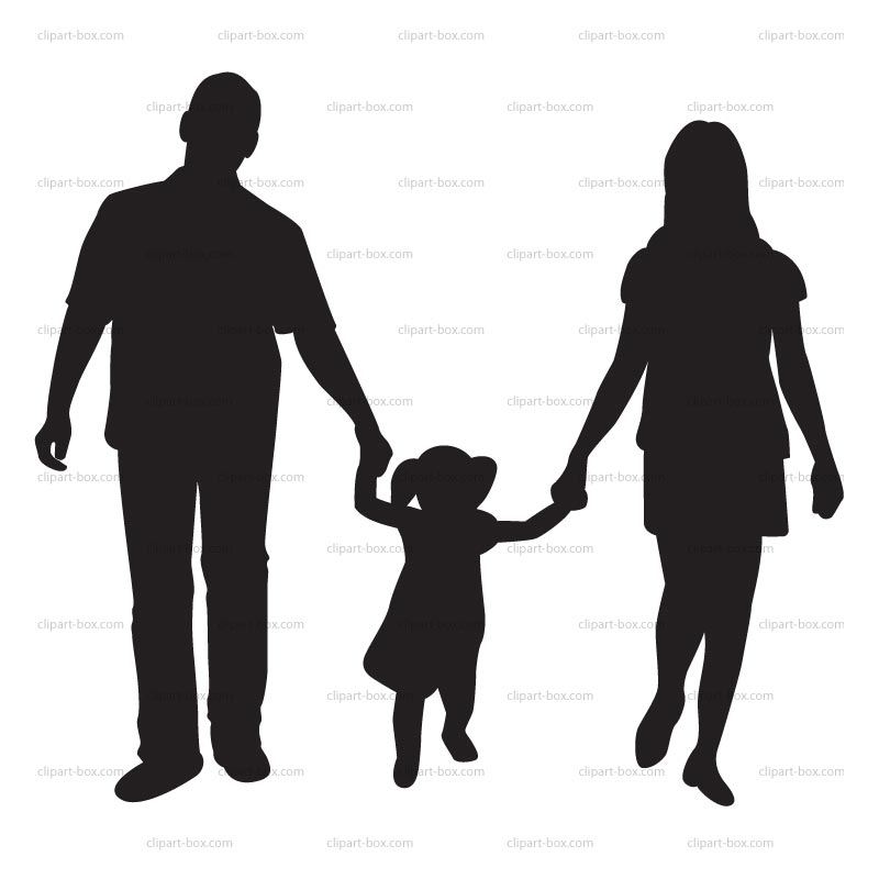 800x800 Parents Silhouette Clipart Collection