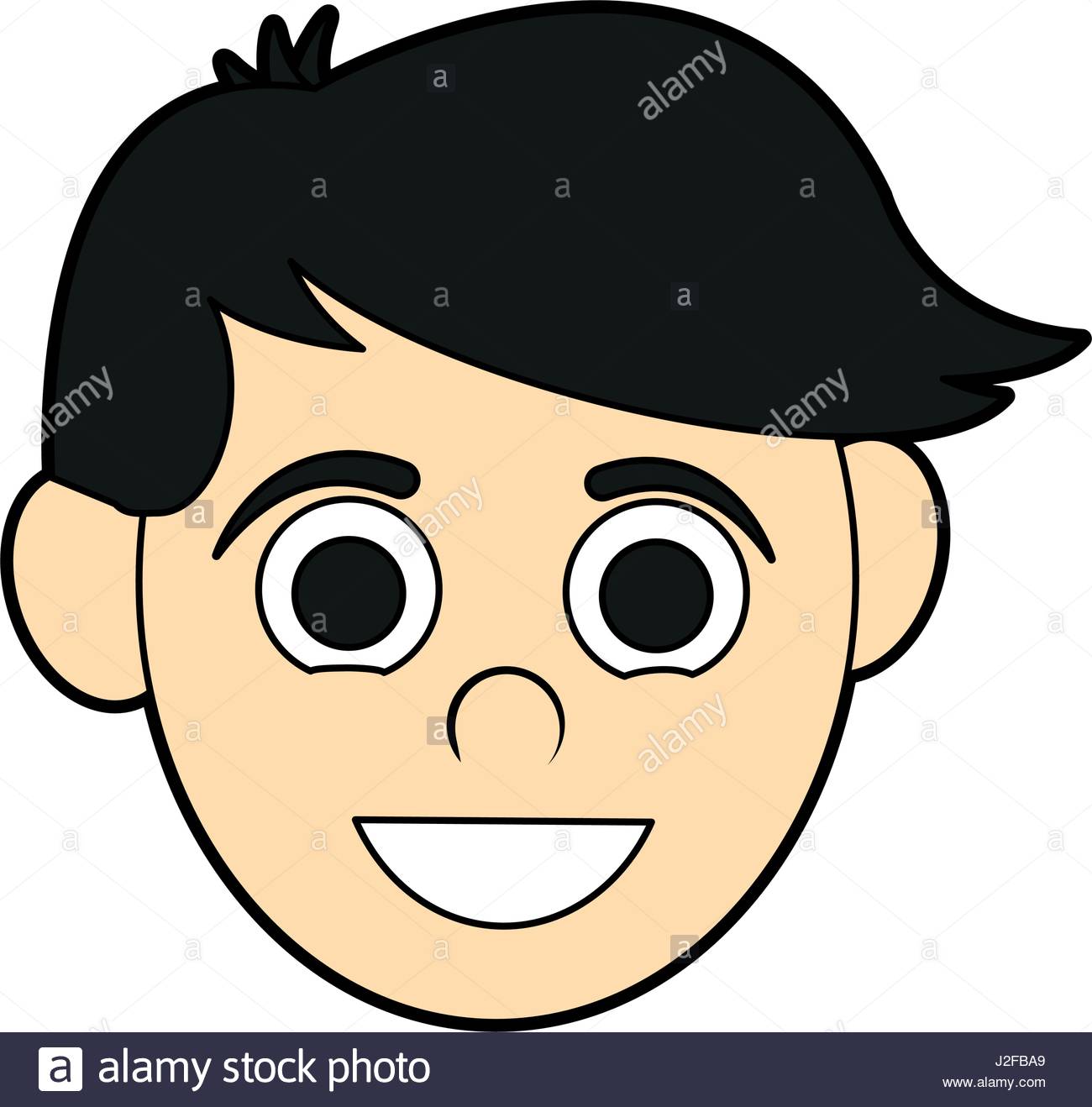 1300x1318 Colorful Silhouette Smiling Face Child Stock Photos Amp Colorful