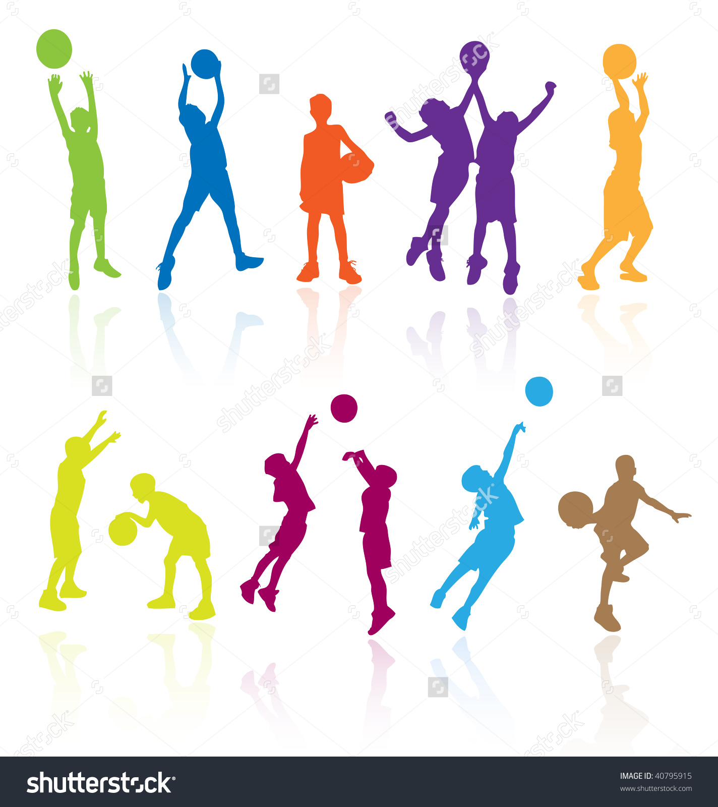 1424x1600 Silhouette Color Clipart