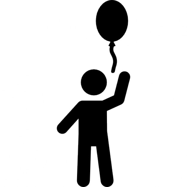 626x626 Child With A Balloon Icons Free Download