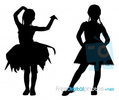 400x335 Silhouette Children Dancing 10096370.jpg