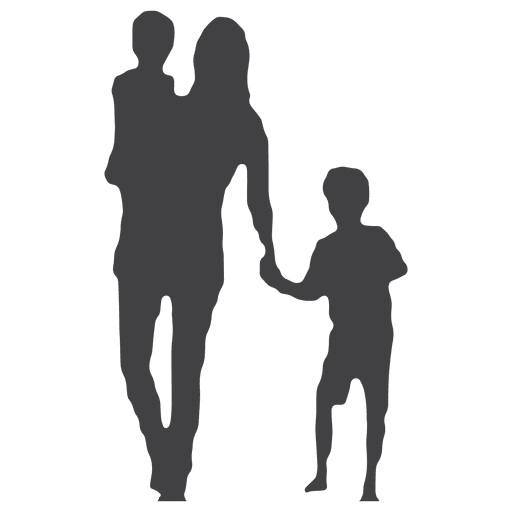 512x512 Mothers Day Silhouette With Kids