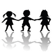 170x170 Happy Children Silhouettes Clipart Panda