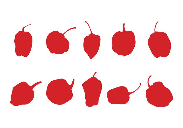 700x490 Chili Pepper Silhouette Vector