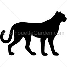 236x234 Tiger Silhouette Room Decorations Tigers