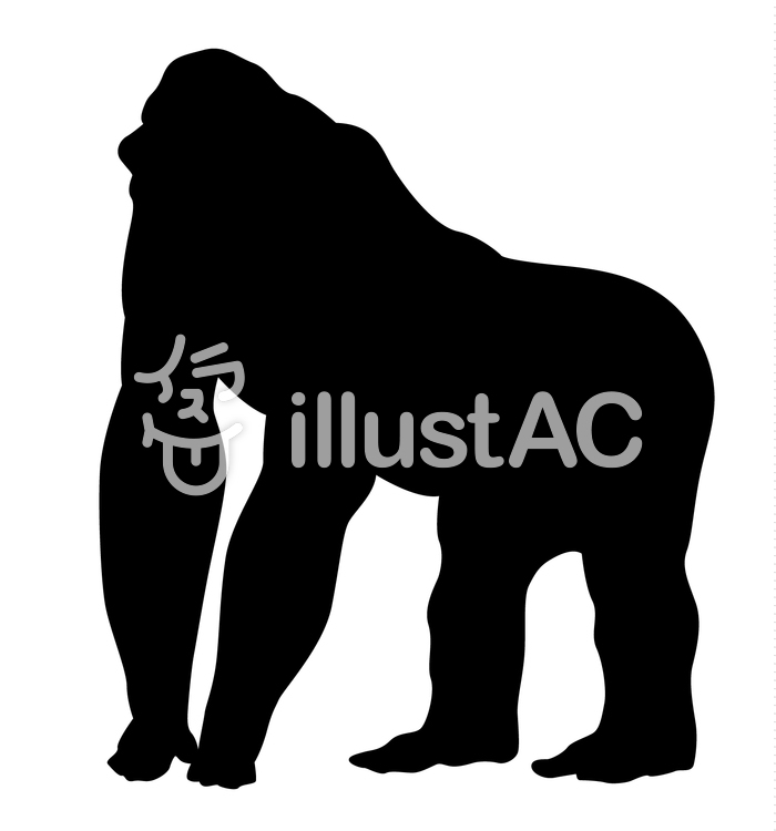 700x750 Free Cliparts Silhouette, Gorilla, Shadow