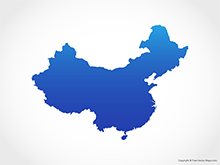 220x165 Vector Maps Of China Free Vector Maps