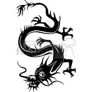 300x300 Royalty Free Chinese Dragons 003 383865 Vector Clip Art Image