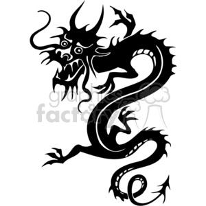 300x300 Royalty Free Picture Of Dragon 383890 Vector Clip Art Image