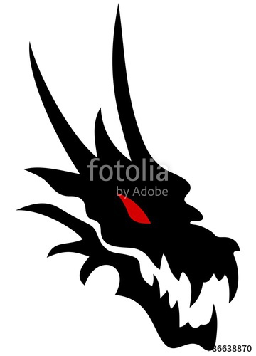 360x500 Dragon Head Stock Image And Royalty Free Vector Files On Fotolia