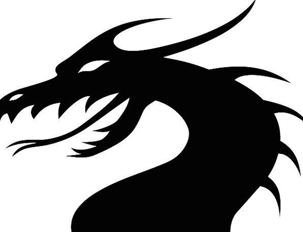 Chinese Dragon Silhouette at GetDrawings | Free download