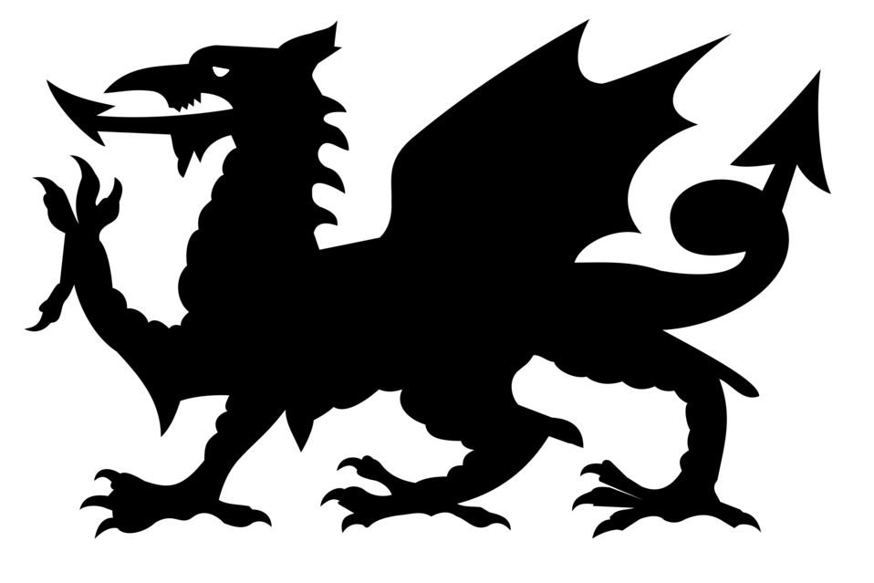 958x639 Chinese Dragons Silhouette