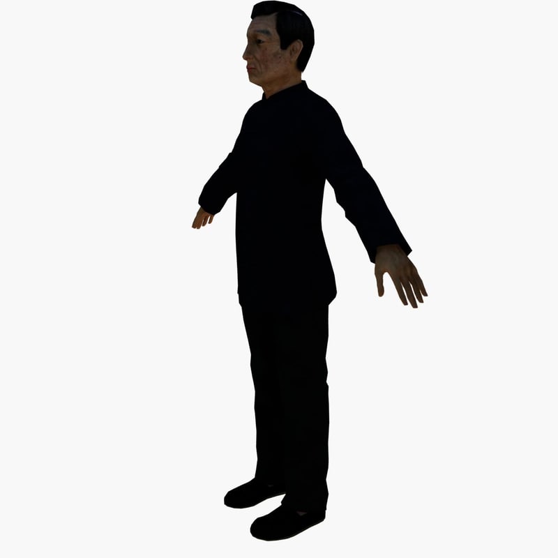 800x800 Man Chinese Old Model