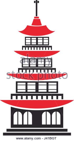 284x540 Pagoda Stock Vector Images