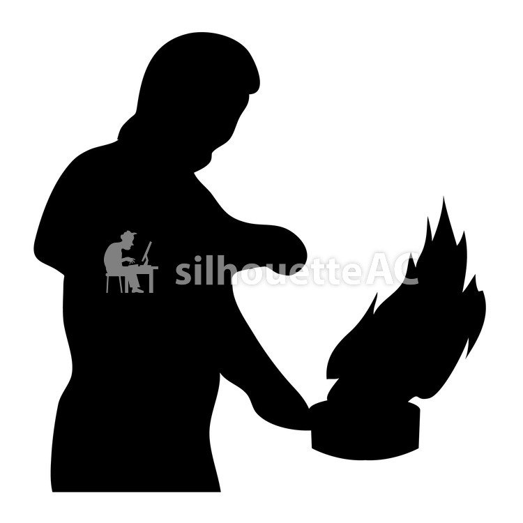 750x750 Free Silhouette Vector Cooking, Kitchen, Chef
