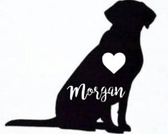 340x270 Labrador Decal Etsy