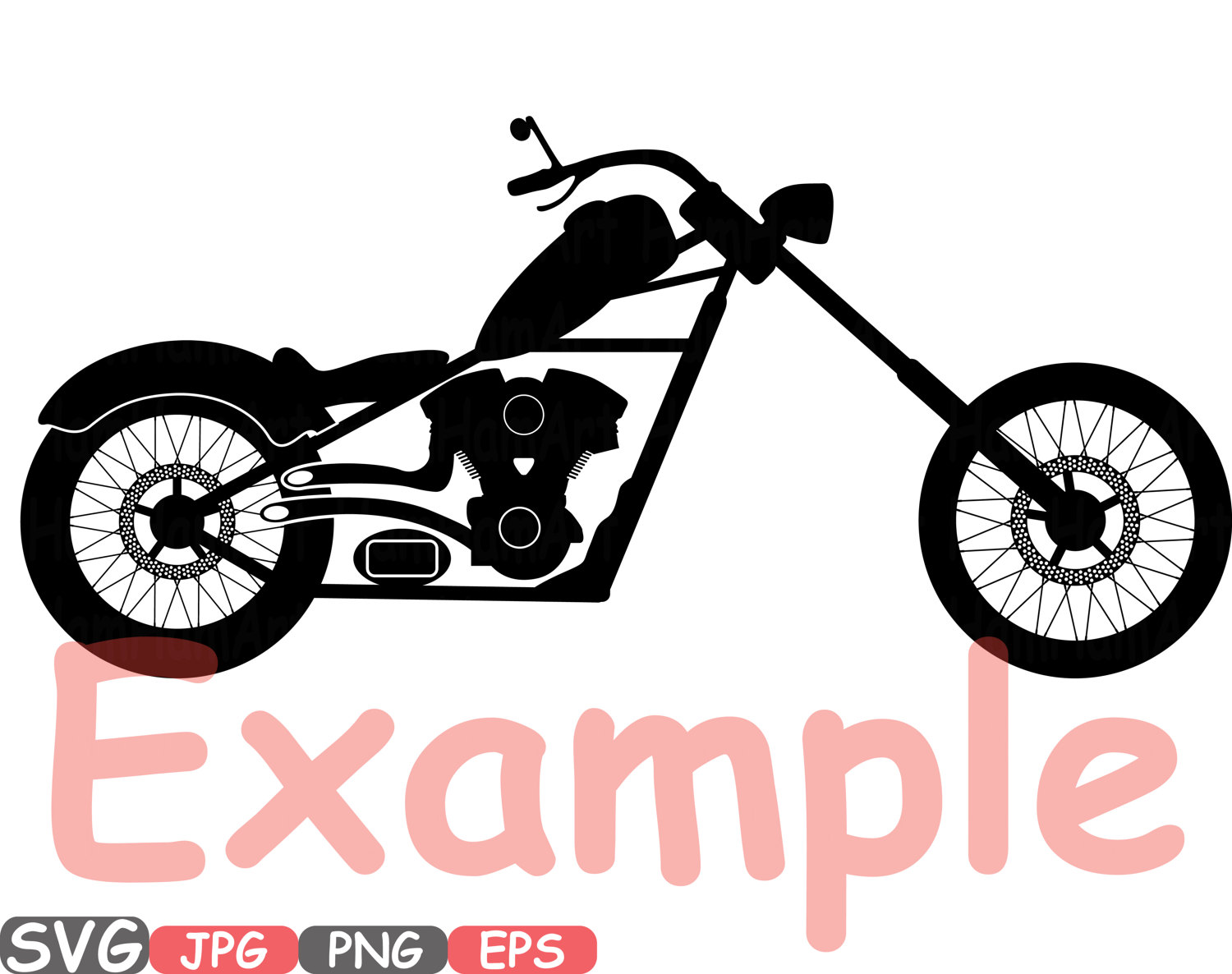 1500x1186 Choppers Monogram Motorbike Cutting Files Svg Motorcycle Svg