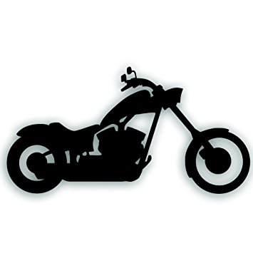 355x355 Motorcycle Decal