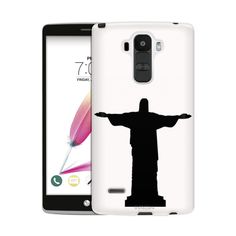 236x236 Lg G4 Silhouette Christ The Redeemer Brazil On Black Case Black