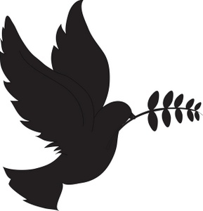 289x300 Dove Christian Symbol Clip Art