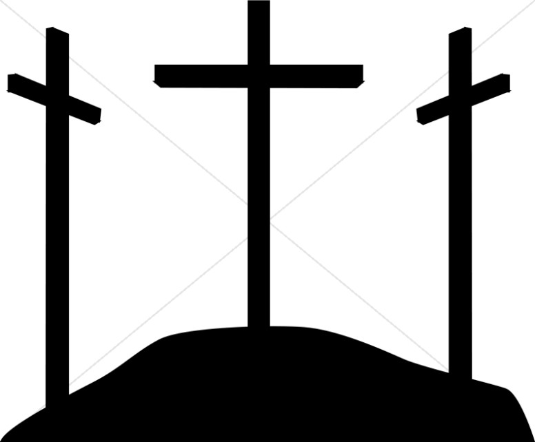 776x642 Simple Calvary Silhouette Crosses Cross Clipart