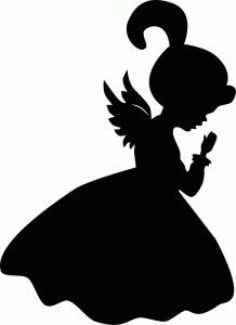 218x300 Angel Silhouette