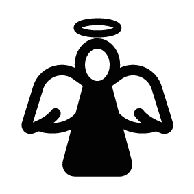 283x283 Angel Silhouette Images Collection
