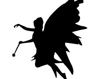 340x270 Angel Silhouette Etsy
